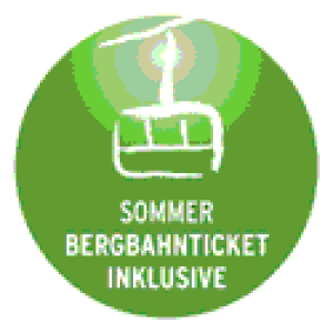 Bergbahn inklusive im Sommer