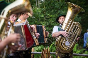 Sommerserenade am Pavillon in Langenwang im Allgäu