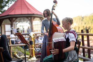Sommerserenade am Pavillon in Langenwang im Allgäu