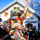 Traditioneller Staufner Fasnatziestag in Oberstaufen im Allgäu