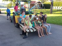 Traktorfahren mit Opa Andreas