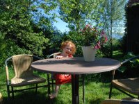 Sitzgelegenheit im Garten