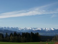 Blick vom Balkon