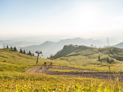 Biken auf dem Breitenberg