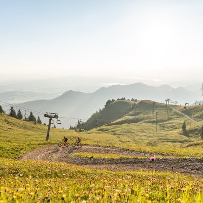 Biken auf dem Breitenberg