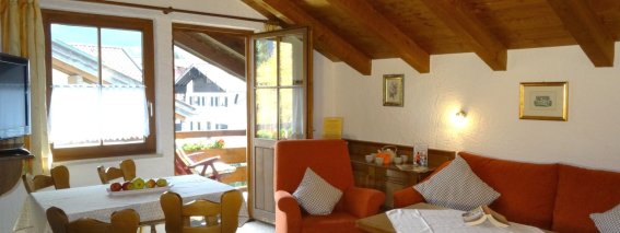Wohnzimmer Wohnung Nr. 9