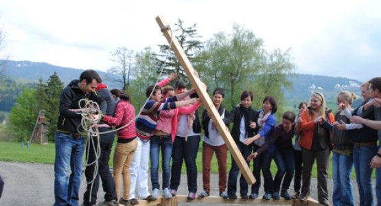 Teamtraining in Oberstaufen