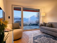 Wohnzimmer mit Ausblick