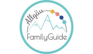All-FamilyGuide Logo round turquoise mountains