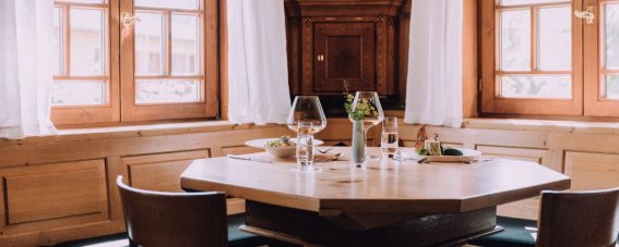 Das Naturhotel Chesa Valisa Speiseraum