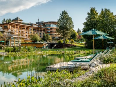 Sonnenalp Resort Außenansicht Sommer