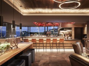 Die Bar im Hotel Bergkristall - Mein Resort im Allgäu in Oberstaufen.