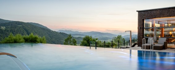 Bergkristall Mein Resort im Allgaeu Infinitypool