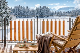 Sonnenalp Resort Ausblick Winter