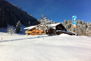 Alpe Dornach Außenansicht Winter
