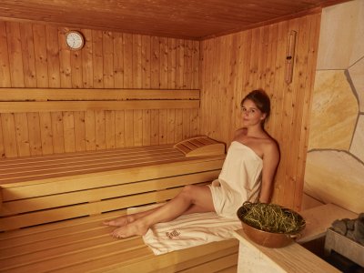 Berghotel Sonnenklause Sauna Wellnessbereich