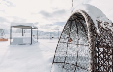 Rosenalp Gesundheitsresort und Spa Außenansicht Winter