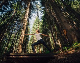 Torgheles Wald und Fluh Yoga