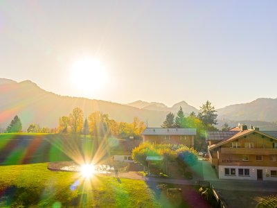 Kühberg Das Hotel über Oberstdorf Außenansicht