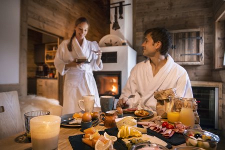 Alpin Chalets Fruehstueck