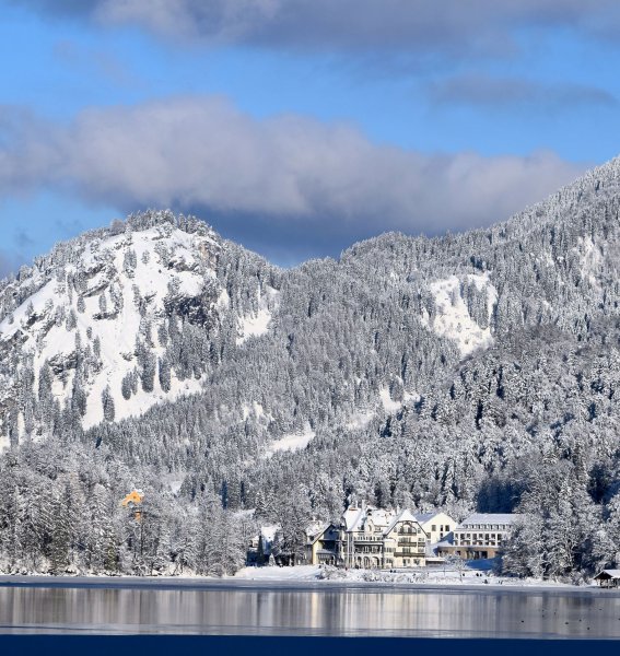 Winterschlösser in Schwangau.