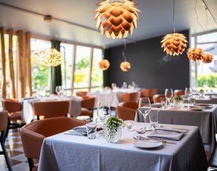 Speisesaal im Freiberg Romantik Hotel in Oberstdorf