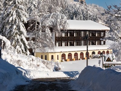 MONDI Resort Oberstaufen Außenaufnahme Winter