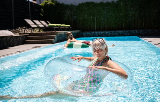 Das Freiberg Romantik Hotel Außenpool