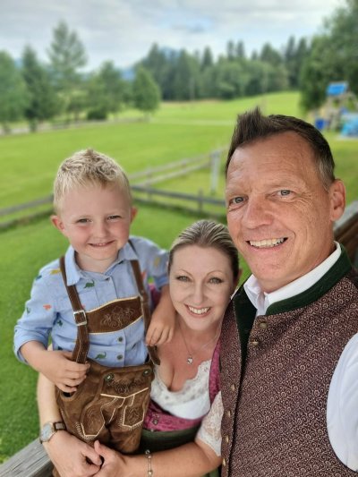 Hoteliersfamilie des Landhotel Alphorn in Ofterschwang