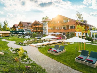 Hotel Das Rübezahl Garten Ausblick