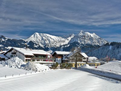 Berwanger Hof Außenansicht Winter