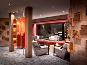 Sitzgelegenheit im Hotel Franks in Oberstdorf