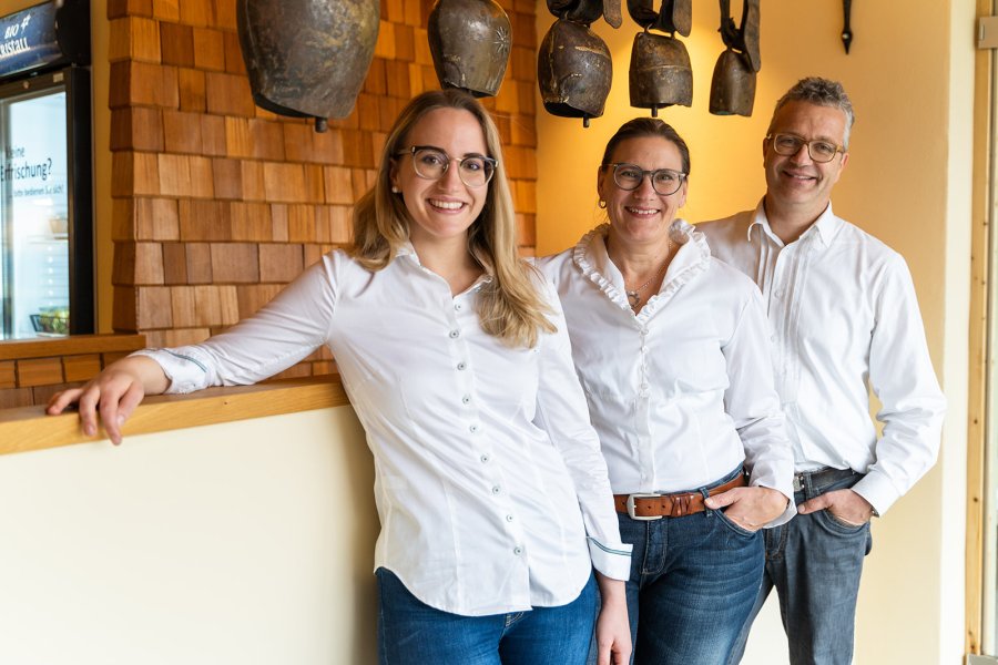 Hoteliersfamilie im Biohotel Eggensberger in Füssen / Hopfen am See