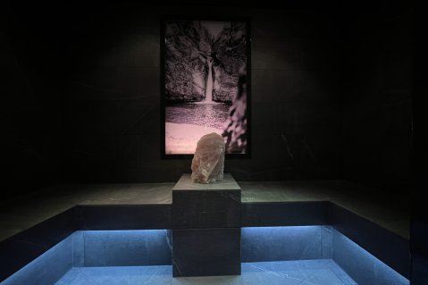 Einblick in eine der Saunen im Hotel Restaurant Adler in Oberstaufen