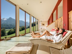 Ruheraum im Hotel Tanneck in Fischen