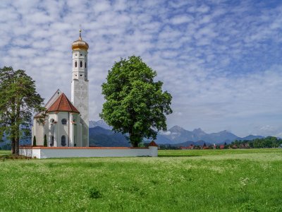 Schwangau Kirche St Coloman