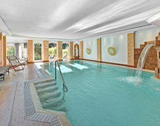 Innenpool des Hotels Diana Naturpark Hotel in Oberstaufen