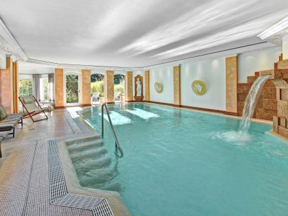Innenpool des Hotels Diana Naturpark Hotel in Oberstaufen