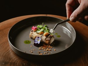 Ansprechend angerichtete Speise im Bergkristall - Mein Resort im Allgäu in Oberstaufen