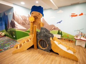 Spielzimmer im Mondi Resort Oberstaufen.