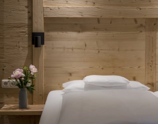 Einblick in ein Zimmer im Hotel Prinz-Luitpold-Bad in Bad Hindelang.