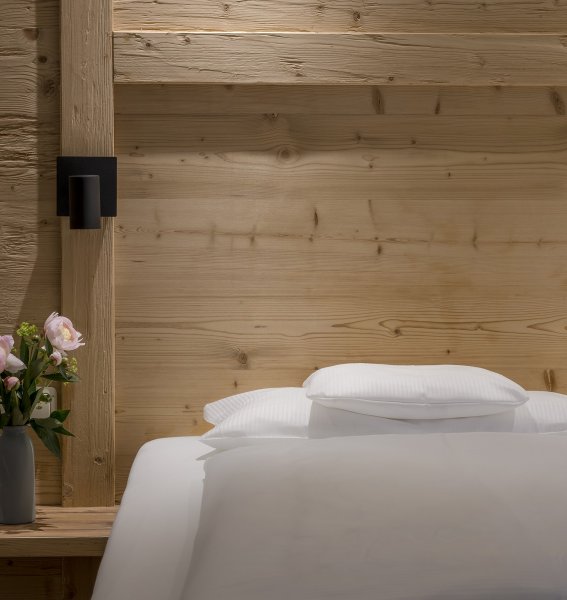 Einblick in ein Zimmer im Hotel Prinz-Luitpold-Bad in Bad Hindelang.