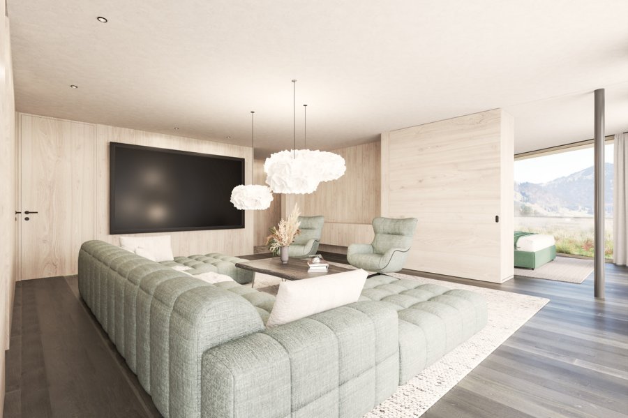 Einblick in ein Zimmer im Torgheles Wald und Fluh in Balderschwang.