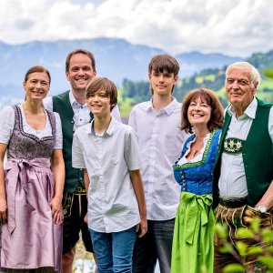 Die Familie Gross, Gastgeber des Hotels Prinz-Luitpold-Bad in Bad Hindelang.