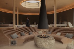 Einblick in den Wellnessbereich im Hotel Schlossanger Alp in Pfronten.