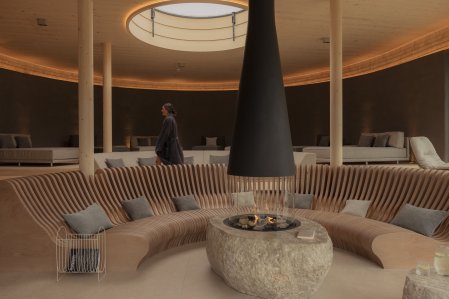 Berghotel Schlossanger Alp Wellness Einblick in den Wellnessbereich im Hotel Schlossanger Alp in Pfronten.