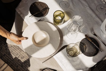 Berghotel Schlossanger Alp Restaurant Einblick ins Restaurant im Hotel Schlossanger Alp in Pfronten.