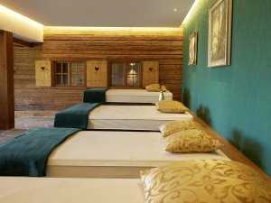 Einblick in den Wellnessbereich im Hotel Prinz-Luipold-Bad in Bad Hindelang.