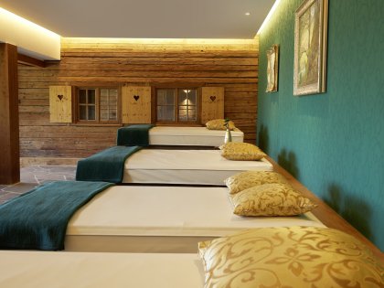 Einblick in den Wellnessbereich im Hotel Prinz-Luipold-Bad in Bad Hindelang.