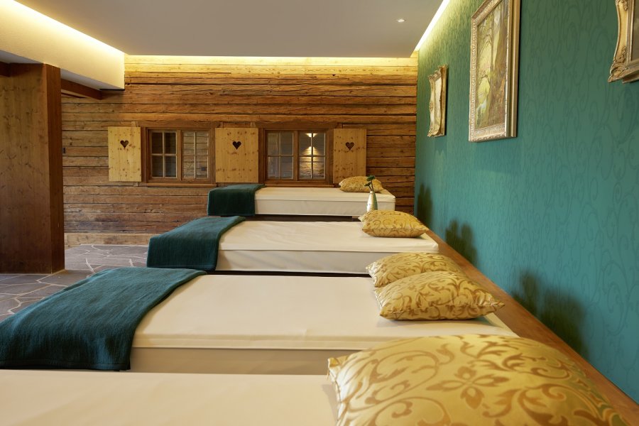 Einblick in den Wellnessbereich im Hotel Prinz-Luipold-Bad in Bad Hindelang.